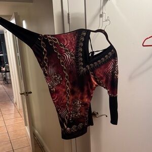 Elegant Chain Pattern Dress